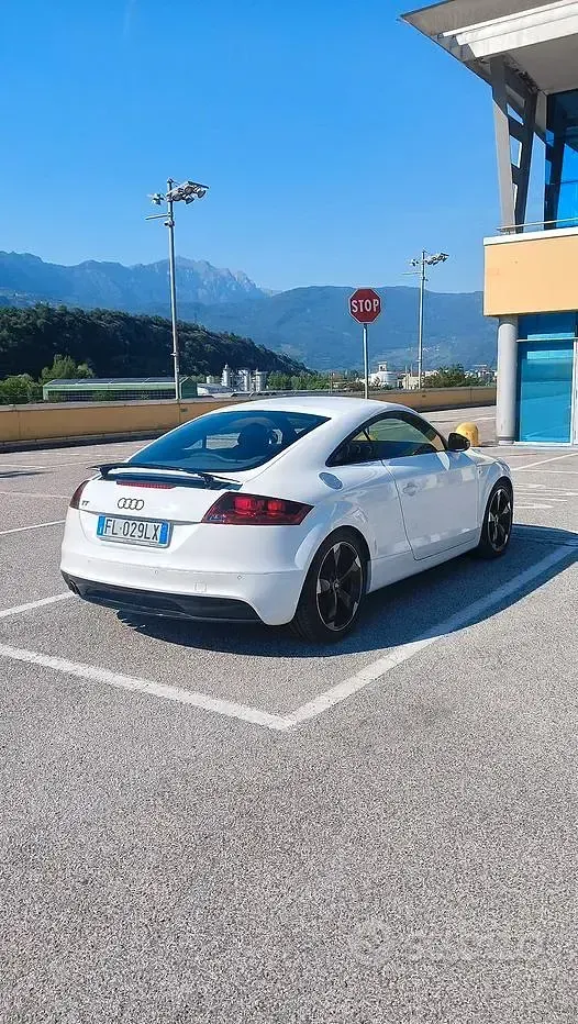 Usata Audi TT S-Line 160 CV (117 kW) 2010 Bianco Coupé