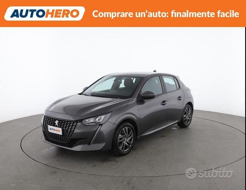 Usata Peugeot 208 Active 75 CV (55 kW) 2021 Grigio Utilitaria