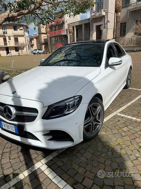 Usata Mercedes 220 170 CV (125 kW) 2019 Bianco Berlina