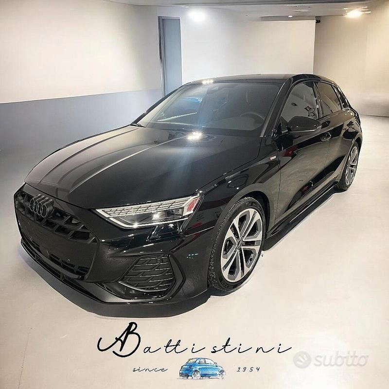 Usata Audi A3 S-Line 150 CV (110 kW) 2025 Nero Berlina