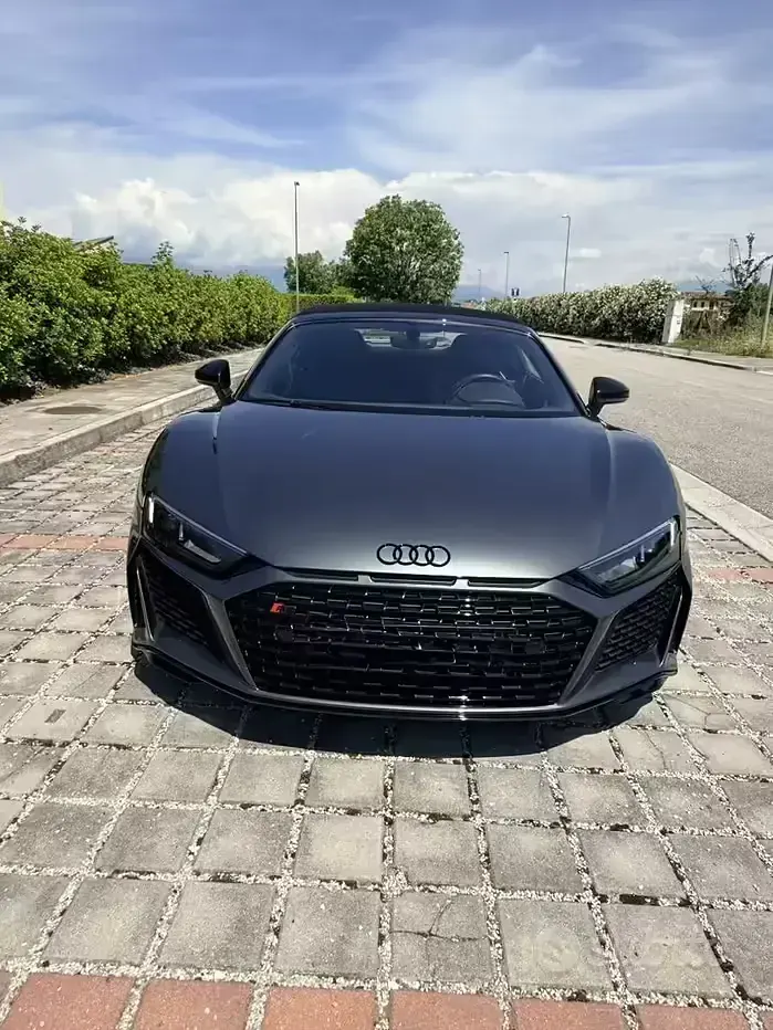 Usata Audi R8 Spyder Performance 620 CV (456 kW) 2021 Grigio Cabrio