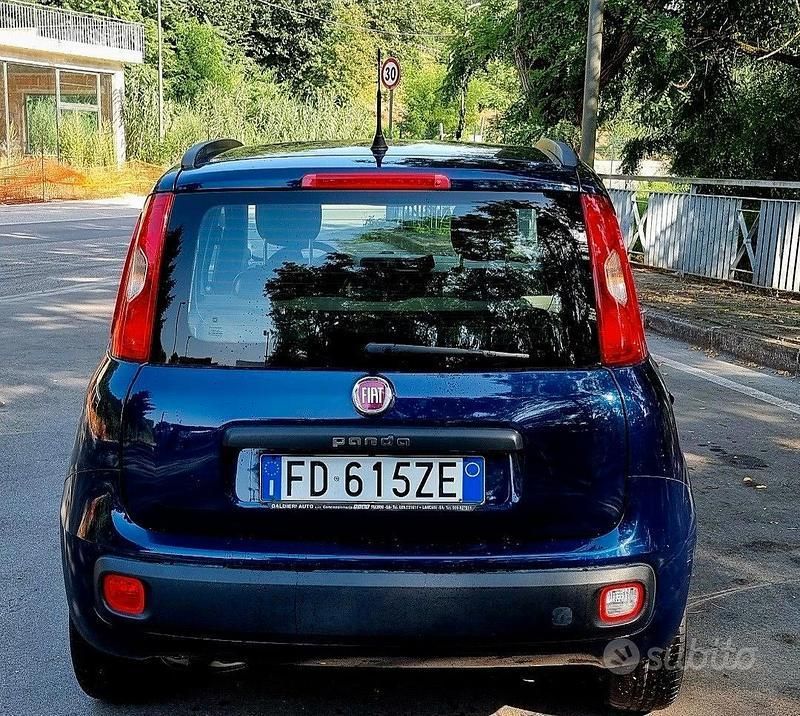 Usata Fiat Panda 95 CV (69 kW) 2016 Blu Utilitaria