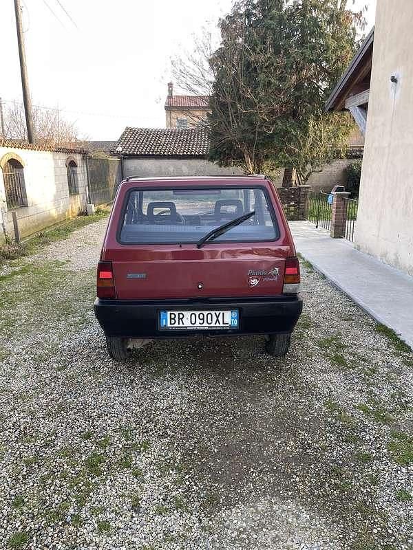 Usata Fiat Panda 54 CV (39 kW) 2001 Rosso Berlina