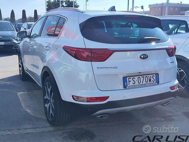 Brugt Kia Sportage GT-Line 185 HK (136 kW) 2018 Hvid SUV