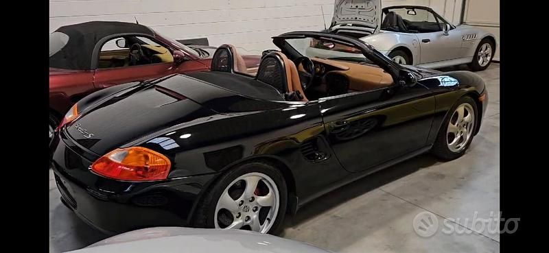Usata Porsche 986 Boxster 2001 Nero Cabrio