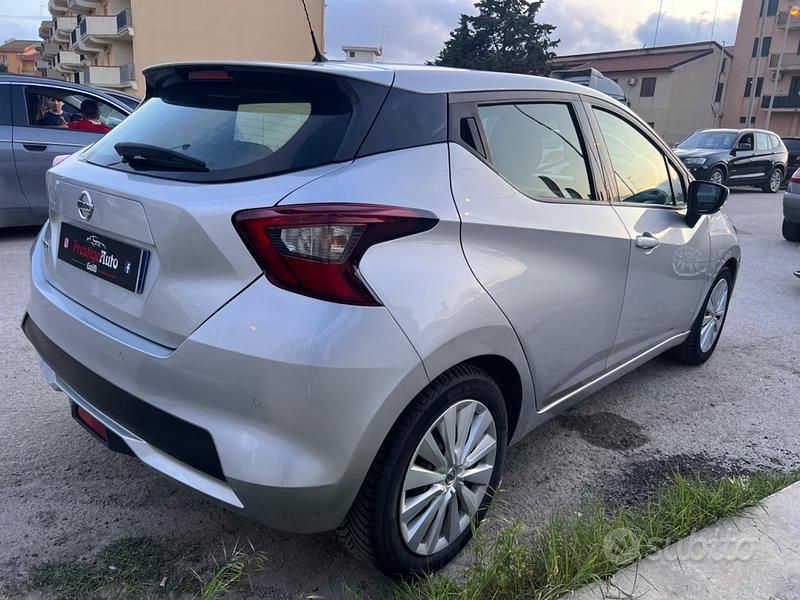 Usata Nissan Micra Acenta 90 CV (66 kW) 2019 Grigio Utilitaria