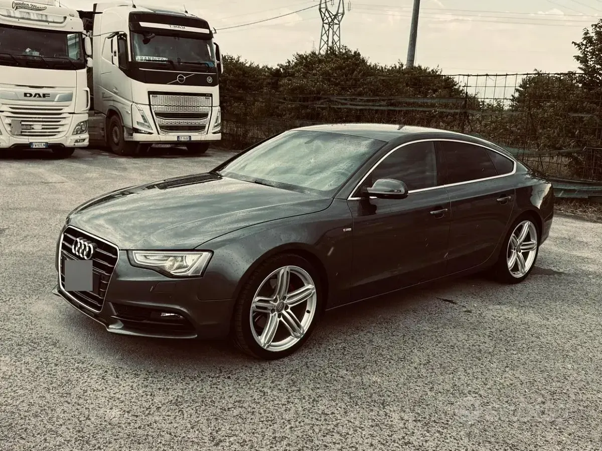 Usata Audi A5 2013 Grigio Coupé