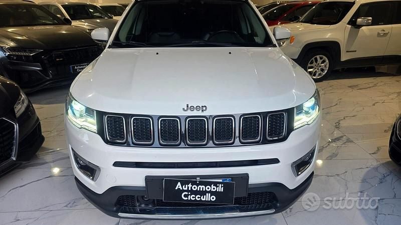 Usata Jeep Compass Limited 120 CV (88 kW) 2018 Bianco SUV