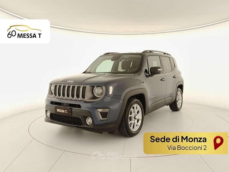 Blu/azzurro Usata 2020 Jeep Renegade Limited SUV | 15.950 € (Buon prezzo) - Immagine 1/3