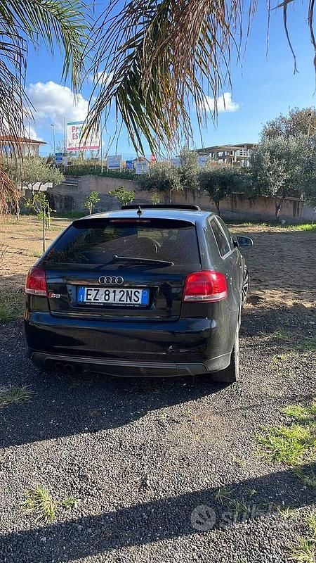 Usata Audi A3 S-Line 170 CV (125 kW) 2007 Nero Coupé