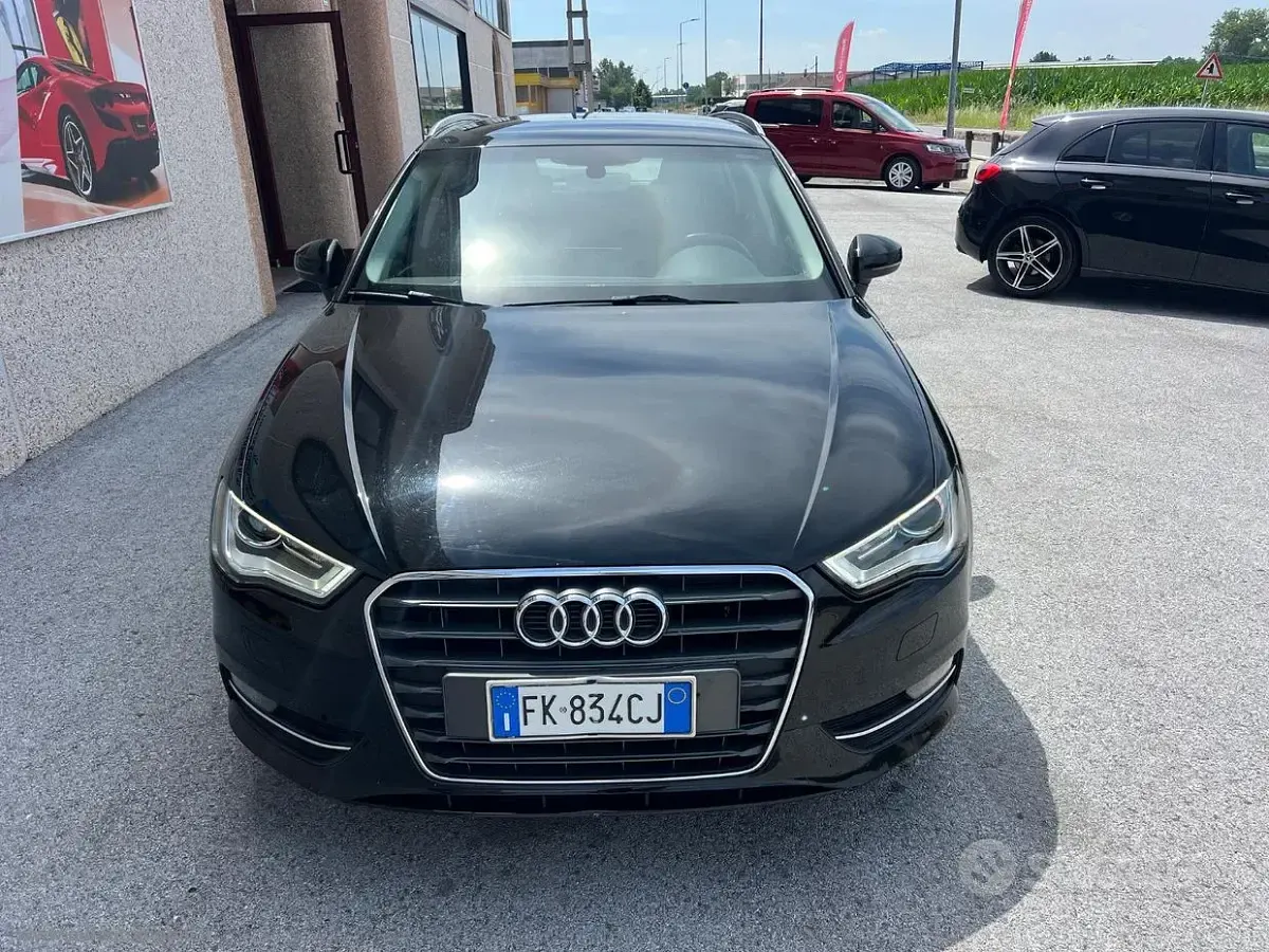 Usata Audi A3 110 CV (80 kW) 2016 Nero Berlina