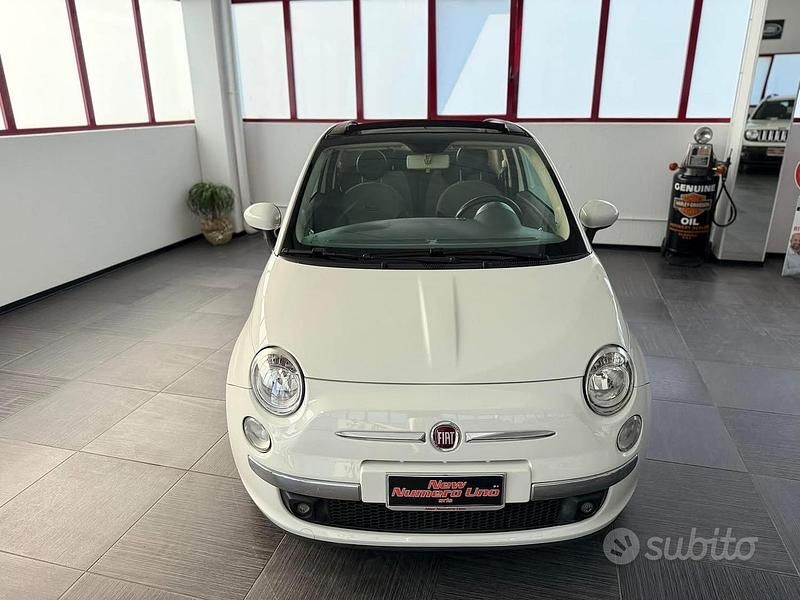 Usata Fiat 500C Lounge 95 CV (69 kW) 2010 Bianco Cabrio