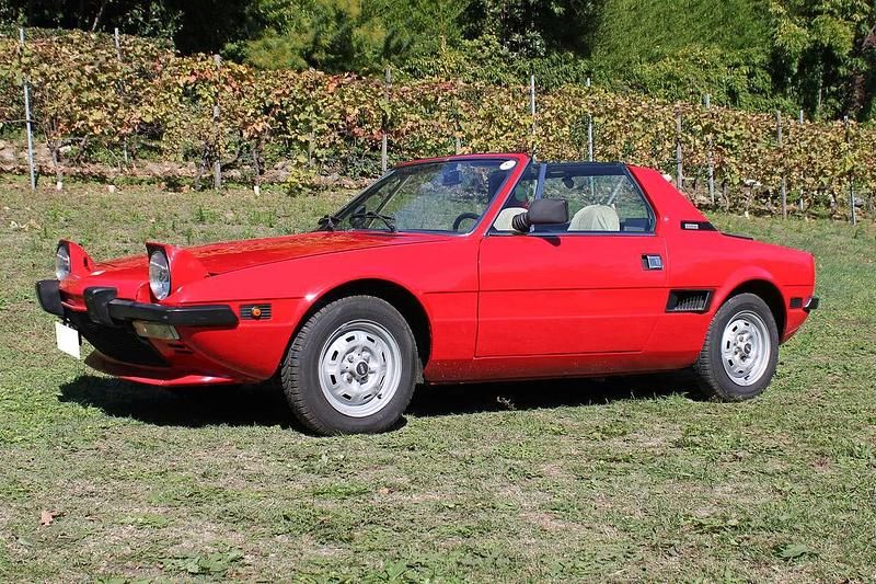 Usata Fiat X 1/9 73 CV (53 kW) 1973 Rosso Cabrio