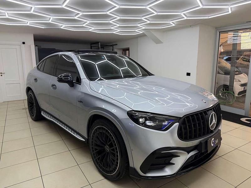 Usata Mercedes GLC43 AMG AMG 421 CV (309 kW) 2024 Argento Coupé