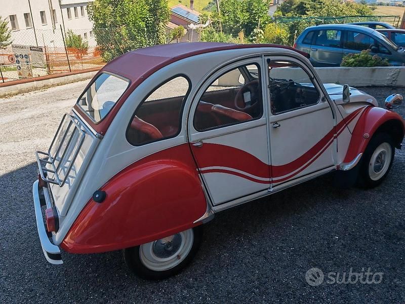 Usata Citroën 2CV 29 CV (21 kW) 1986 Bianco Berlina