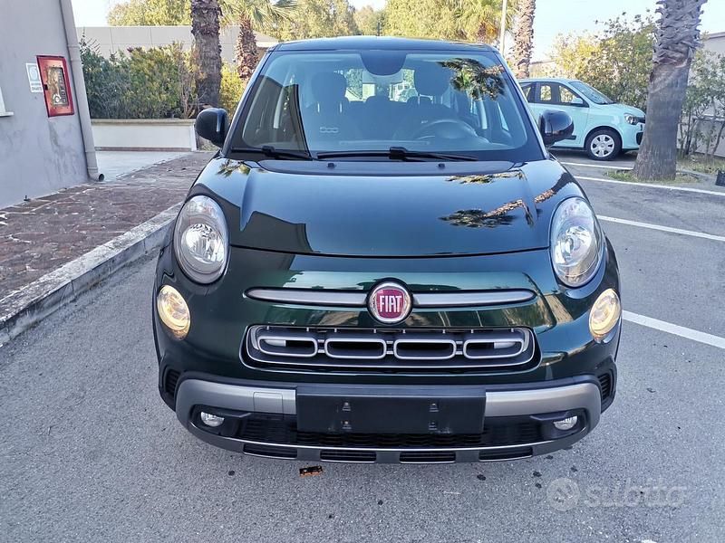 Usata Fiat 500L Cross 95 CV (69 kW) 2019 Verde Monovolume