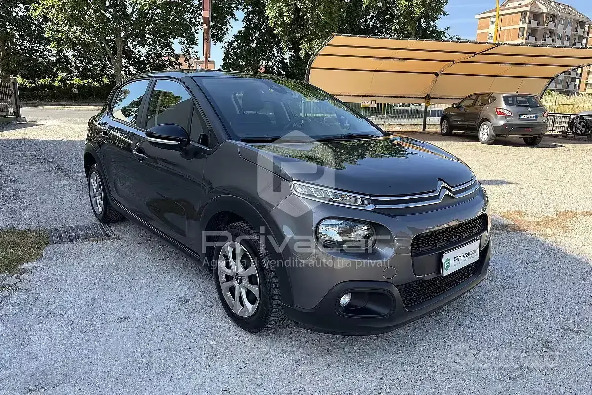 Usata Citroën C3 Feel 83 CV (61 kW) 2020 Grigio Utilitaria