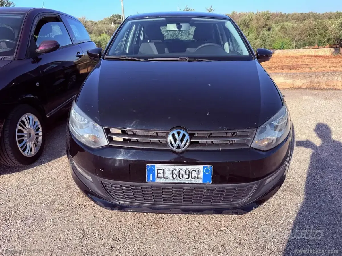 Usata VW Polo Comfortline 69 CV (50 kW) 2012 Nero Utilitaria