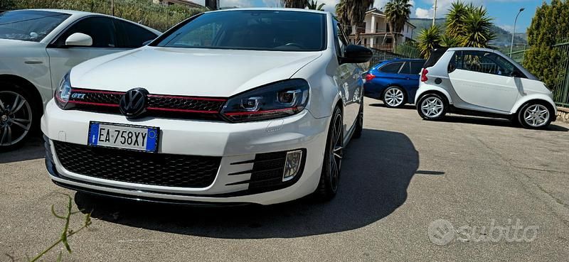 Usata VW Golf VI GTI 211 CV (155 kW) 2010 Bianco Utilitaria