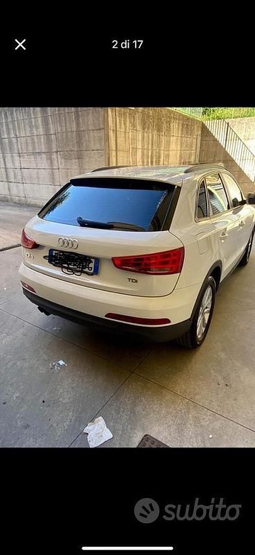 Usata Audi Q3 140 CV (102 kW) 2014 Bianco SUV