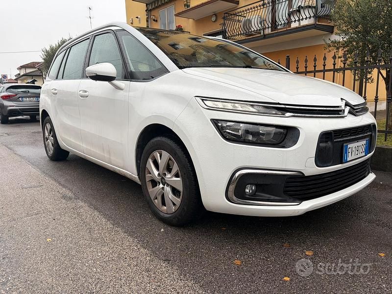 Usata Citroën C4 SpaceTourer Shine 131 CV (96 kW) 2019 Bianco Monovolume