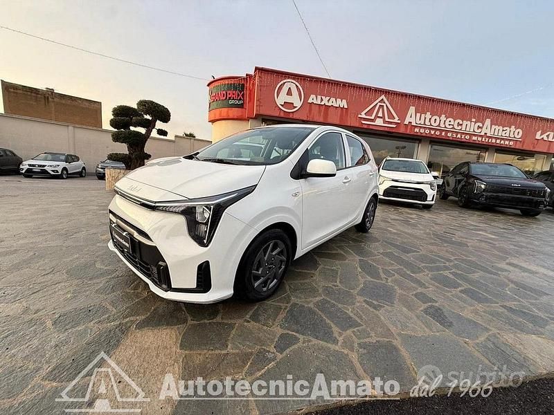 Usata Kia Picanto GT-Line 63 CV (46 kW) 2025 Bianco Utilitaria