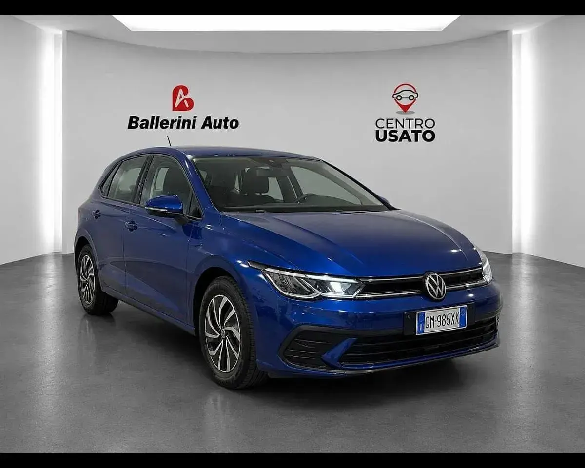 Usata VW Polo Life 95 CV (69 kW) 2023 Blu Utilitaria