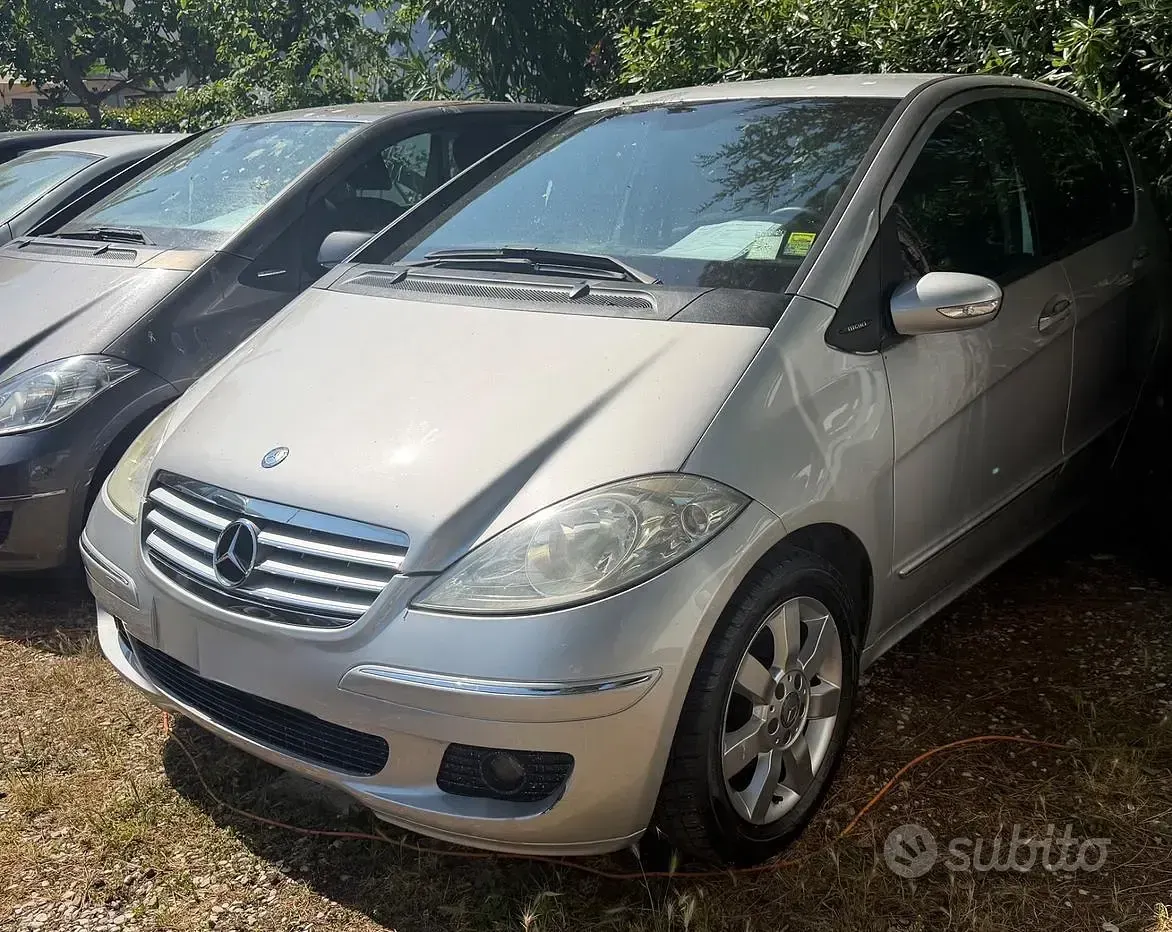 Usata Mercedes A150 Elegance 95 CV (69 kW) 2008 Grigio Berlina