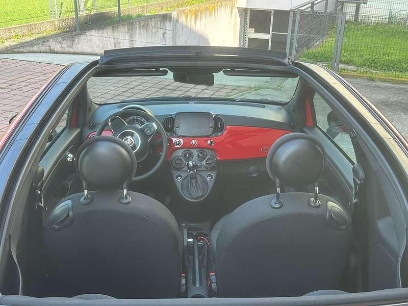 Begagnad Fiat 500C Red 69 HK (50 kW) 2023 Röd Cab