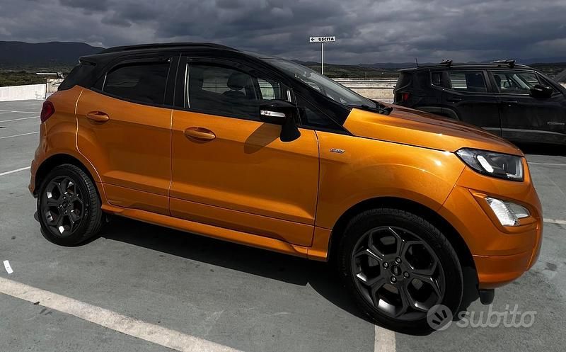 Usata Ford Ecosport ST-Line 100 CV (73 kW) 2019 Giallo SUV