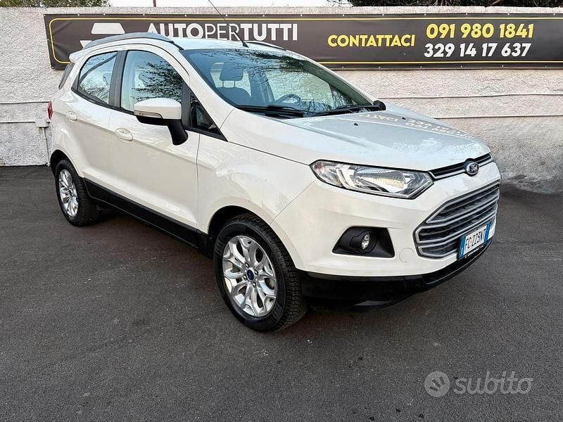 Usata Ford Ecosport Titanium S 95 CV (69 kW) 2016 Bianco SUV