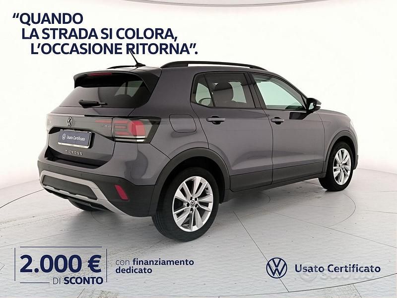 Usado VW T-Cross Edition 95 CV (69 kW) 2024 Gris SUV