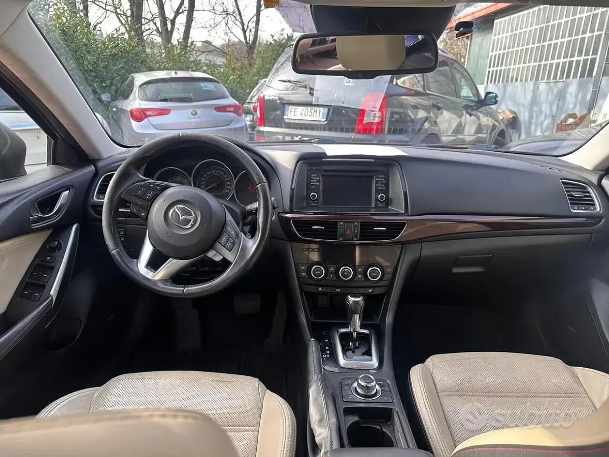 Usata Mazda 6 Exceed 175 CV (128 kW) 2014 Rosso Berlina