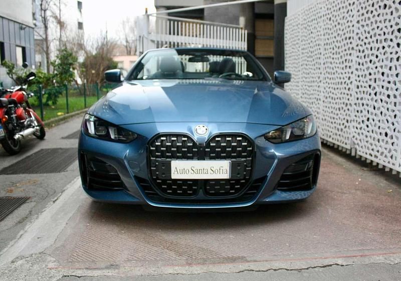 Usata BMW 430 Cabriolet M Sport 245 CV (180 kW) 2024 Arctic race blue met. Cabrio