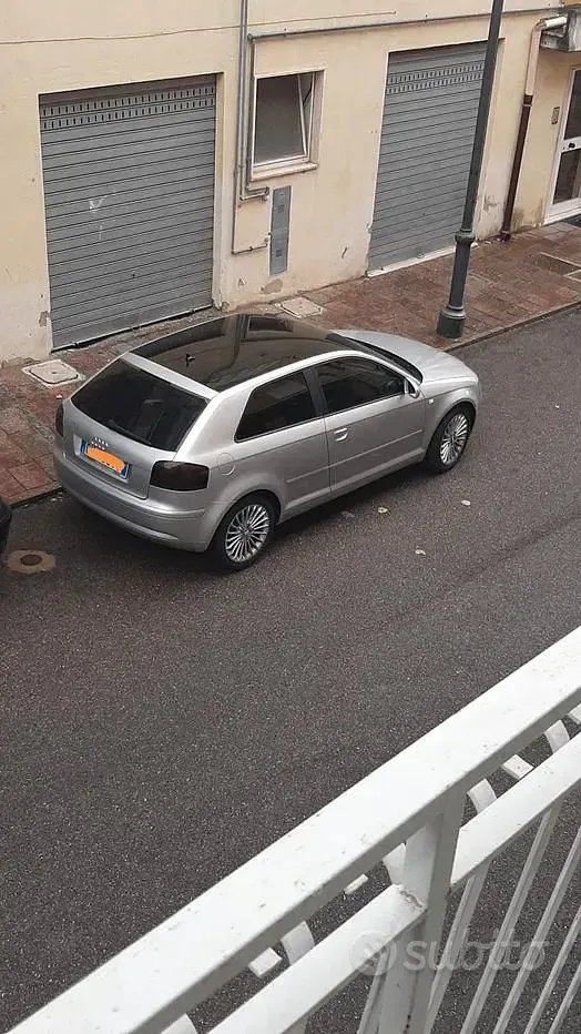 Usata Audi A3 140 CV (102 kW) 2006 Grigio Utilitaria