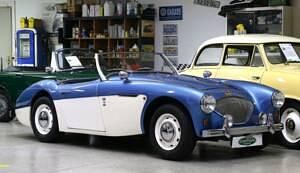 Usata Austin Healey 100 110 CV (80 kW) 1955 Blu Cabrio