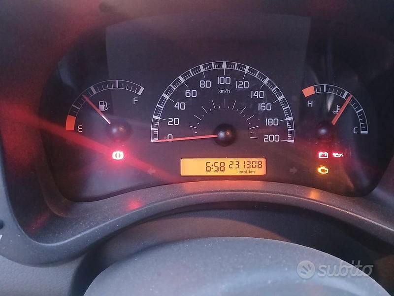 Usata Fiat Panda 77 CV (56 kW) 2007 Rosso Utilitaria