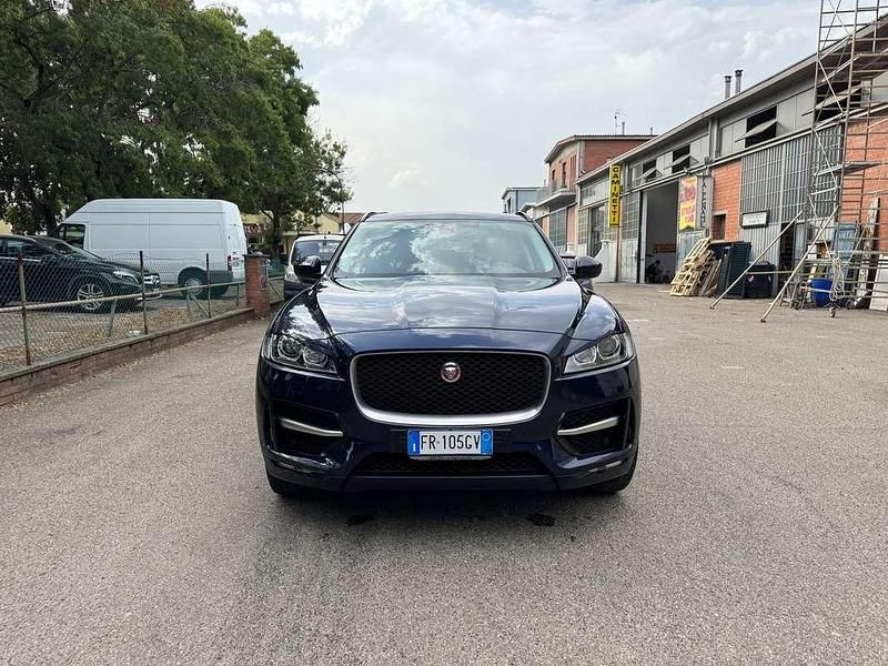 Usata Jaguar F-Pace R-Sport 179 CV (131 kW) 2018 Blu/azzurro SUV