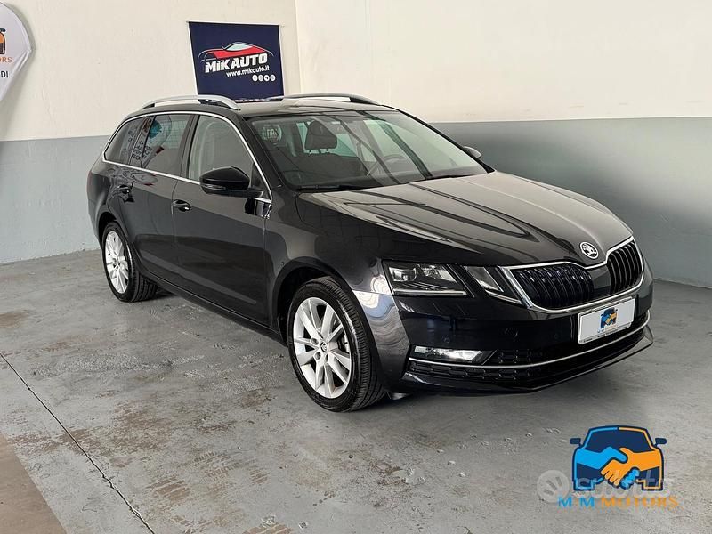 Usata Skoda Octavia G-TEC Style 131 CV (96 kW) 2020 Nero Station wagon