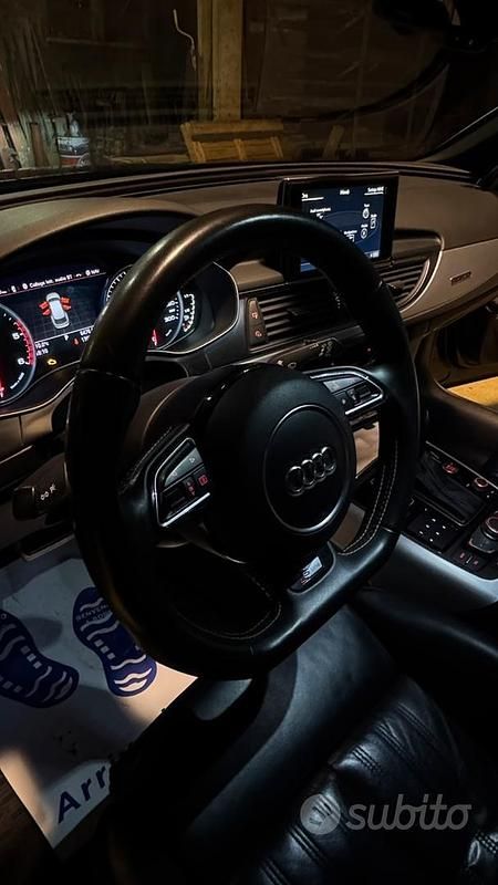 Usata Audi A6 S-Line 272 CV (200 kW) 2015 Nero Station wagon