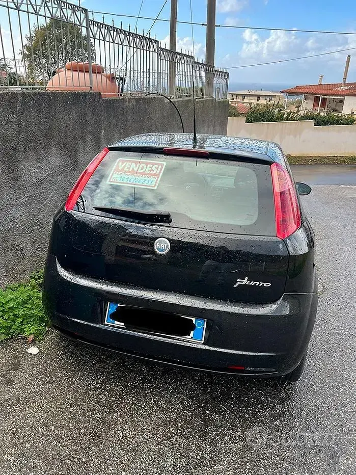 Usata Fiat Grande Punto 75 CV (55 kW) 2007 Nero Utilitaria