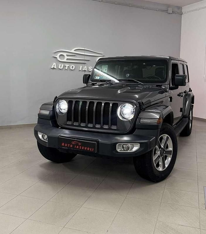 Grigio Usata 2018 Jeep Wrangler Sahara SUV | 35.000 € (Buon prezzo) - Immagine 1/4