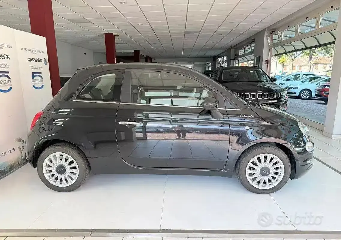 Usata Fiat 500 Dolcevita 69 CV (50 kW) 2022 Nero Berlina