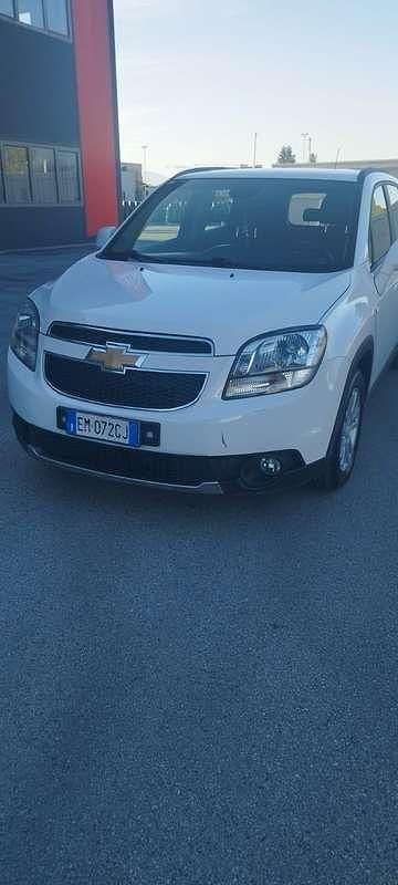 Usata Chevrolet Orlando LT 141 CV (103 kW) 2012 Bianco Monovolume