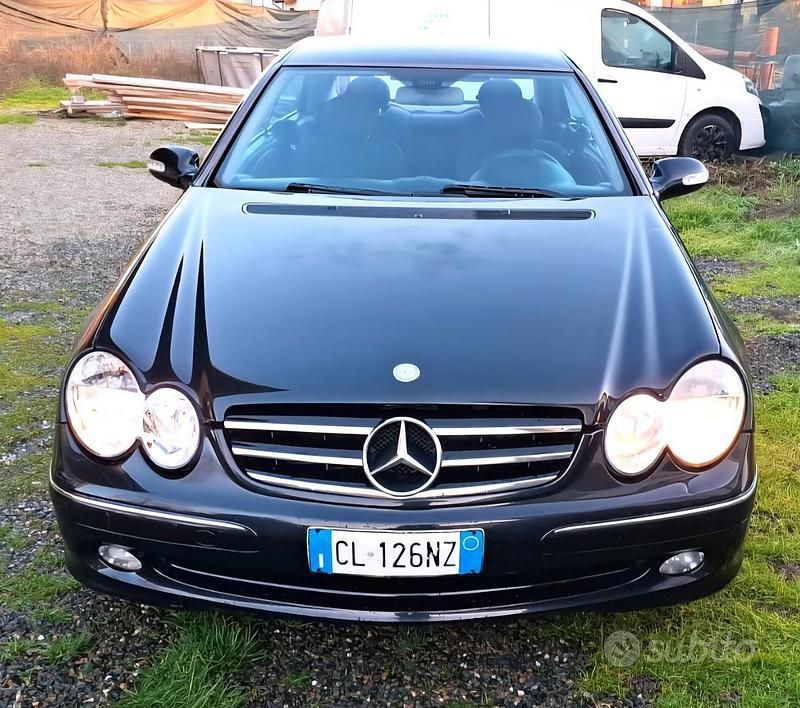 Usata Mercedes CLK270 Avantgarde 2004 Nero Berlina