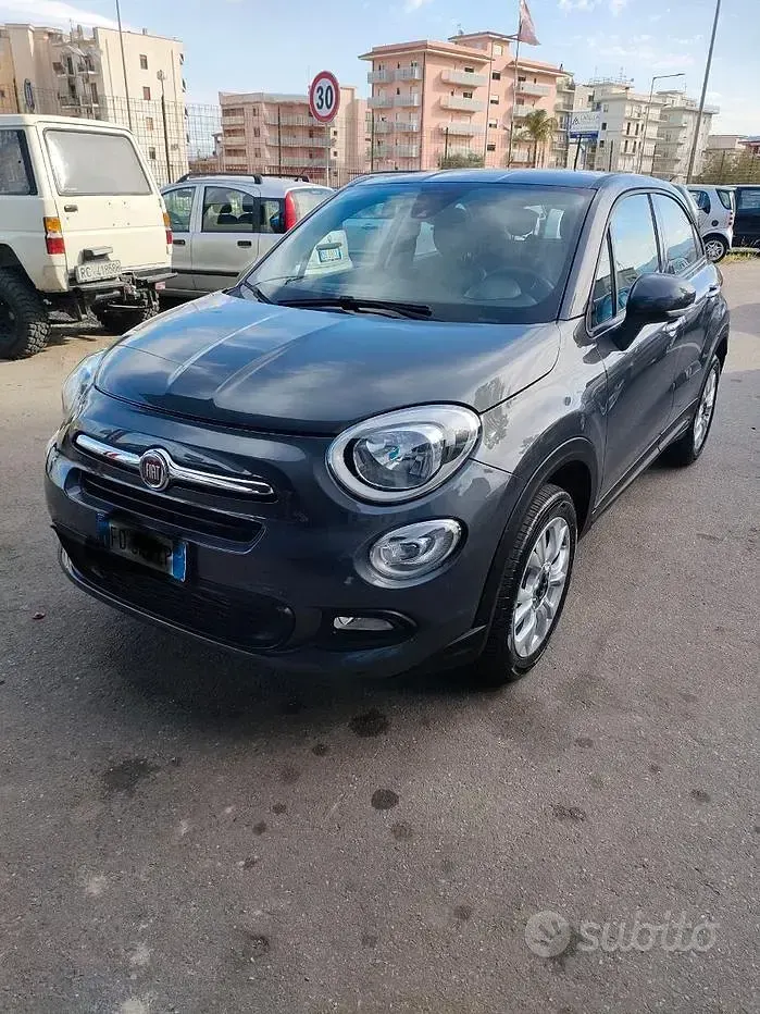 Usata Fiat 500X Pop Star 120 CV (88 kW) 2016 Grigio SUV