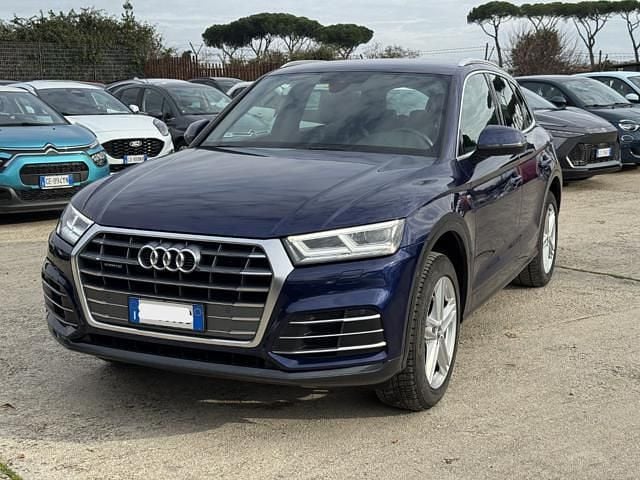 Usata Audi Q5 S-line plus 204 CV (150 kW) 2020 Blu SUV