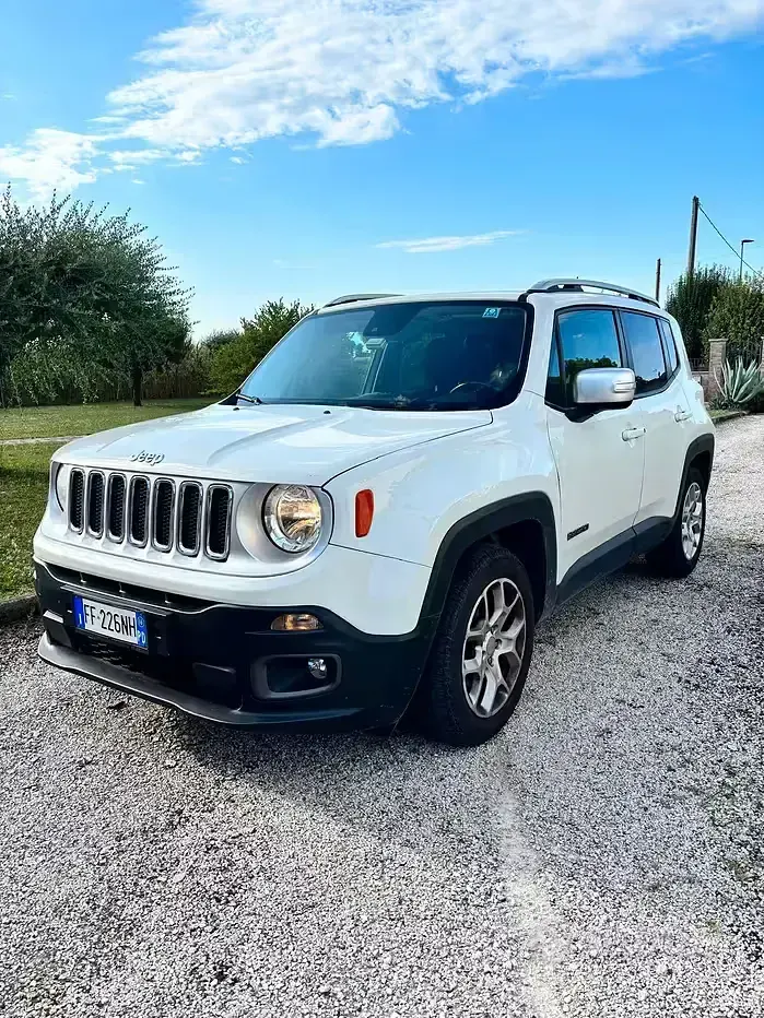 Usata Jeep Renegade 120 CV (88 kW) 2016 Bianco SUV