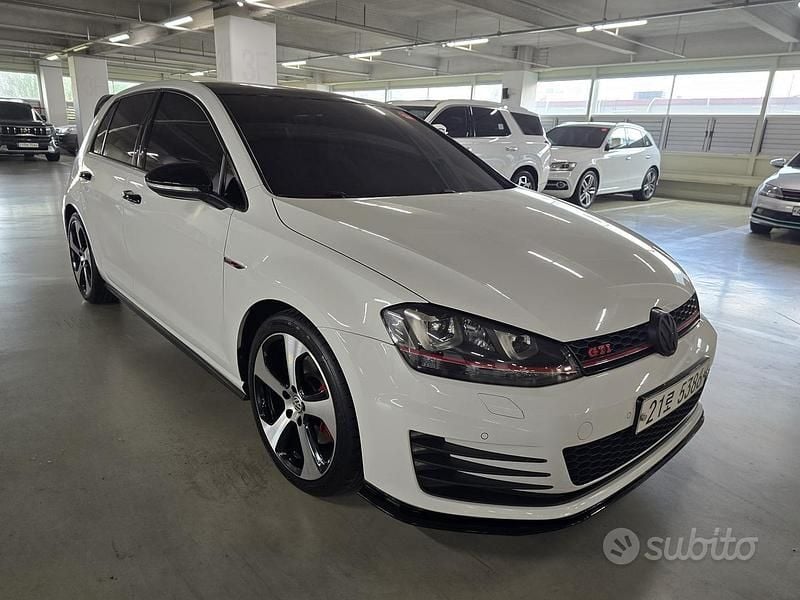Usata VW Golf VII GTI 370 CV (272 kW) 2014 Bianco Berlina