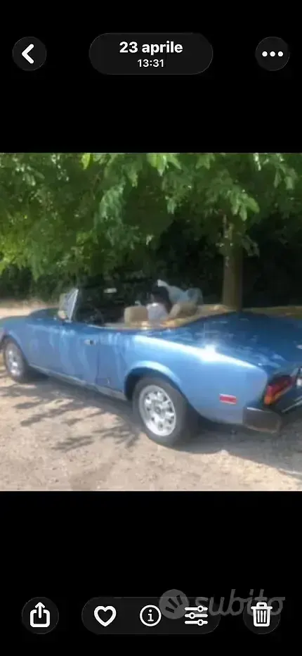 Usata Fiat 124 140 CV (102 kW) 2018 Cabrio